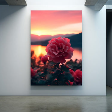 Pink Sunset Canvas